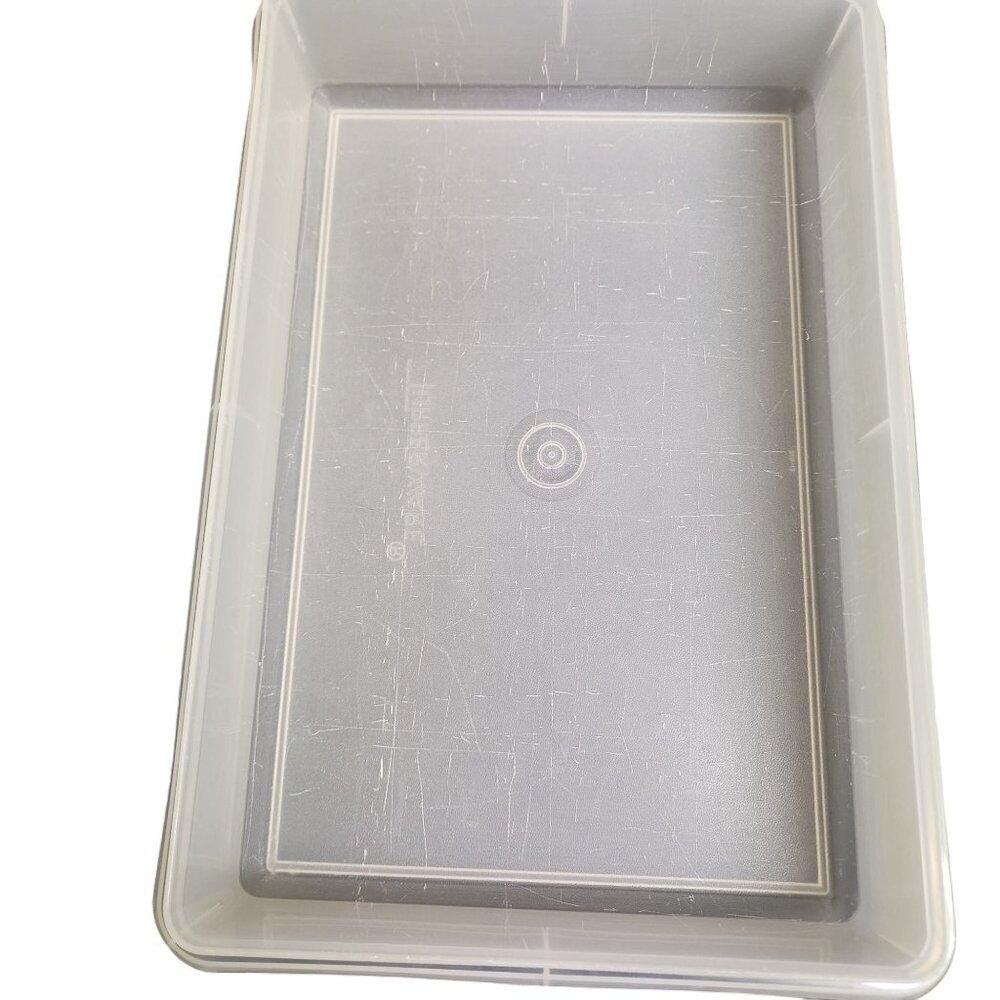 Tupperware Rectangular Storage Container With Lid - Picture 5 of 5
